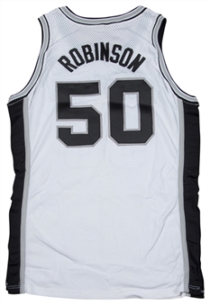 1990-91 David Robinson Game Used San Antonio Spurs Home Jersey